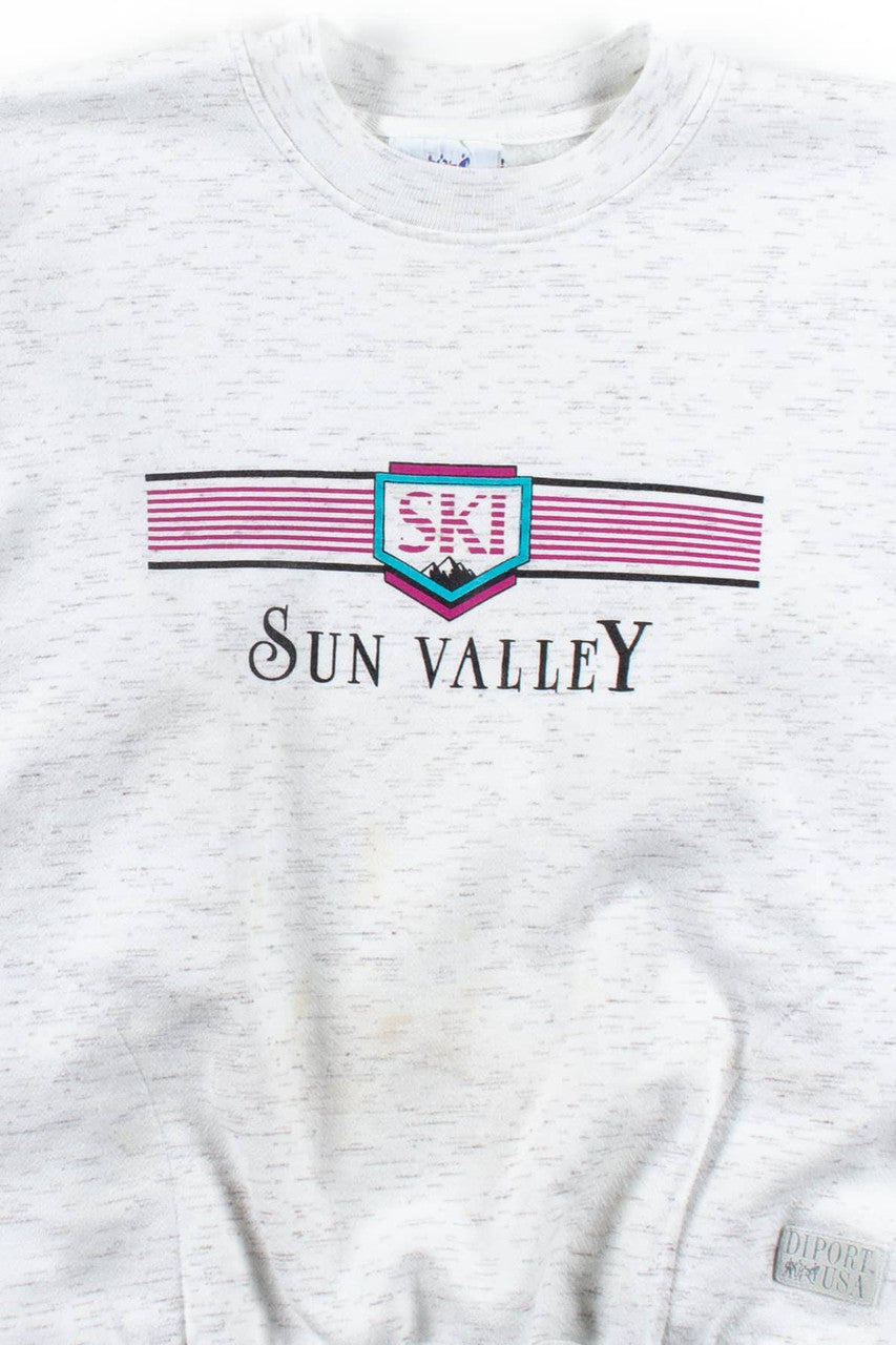 Vintage Ski Sun Valley Pocket Sweatshirt