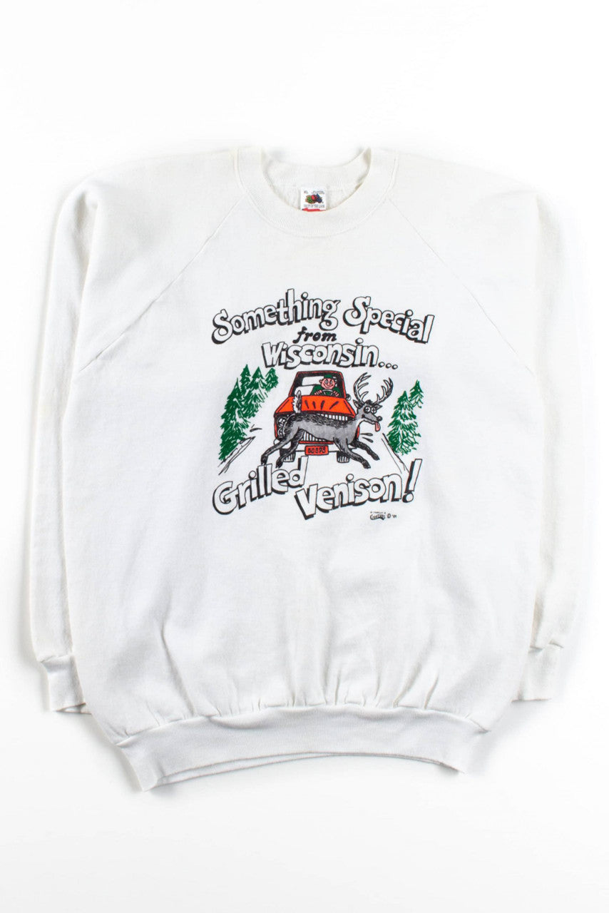 Vintage Grilled Venison Sweatshirt (1989)