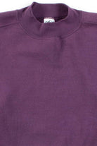 Vintage Plain Plum Chic Sweatshirt