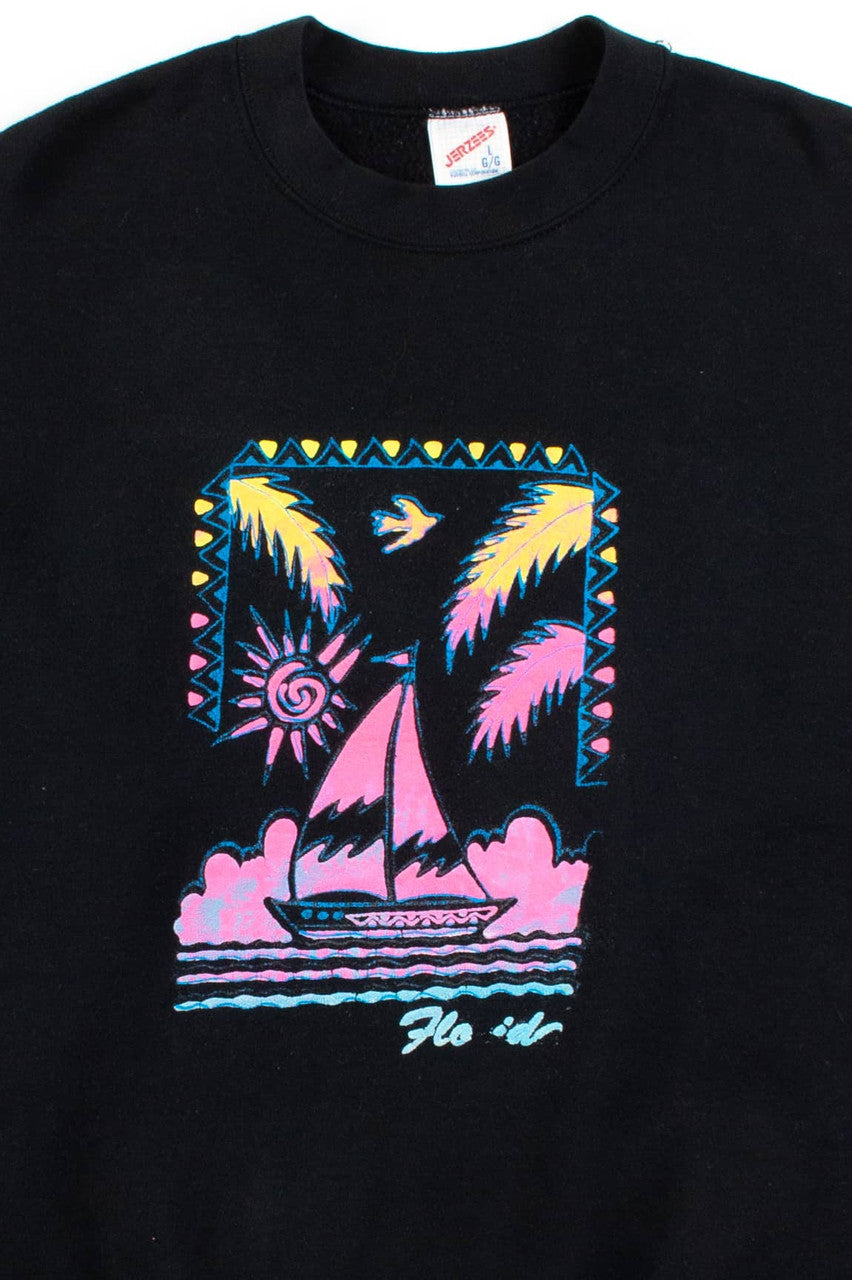 Vintage Neon Florida Sweatshirt
