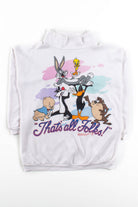 Vintage Looney Tunes That's All Folks Sweatshirt (1993)