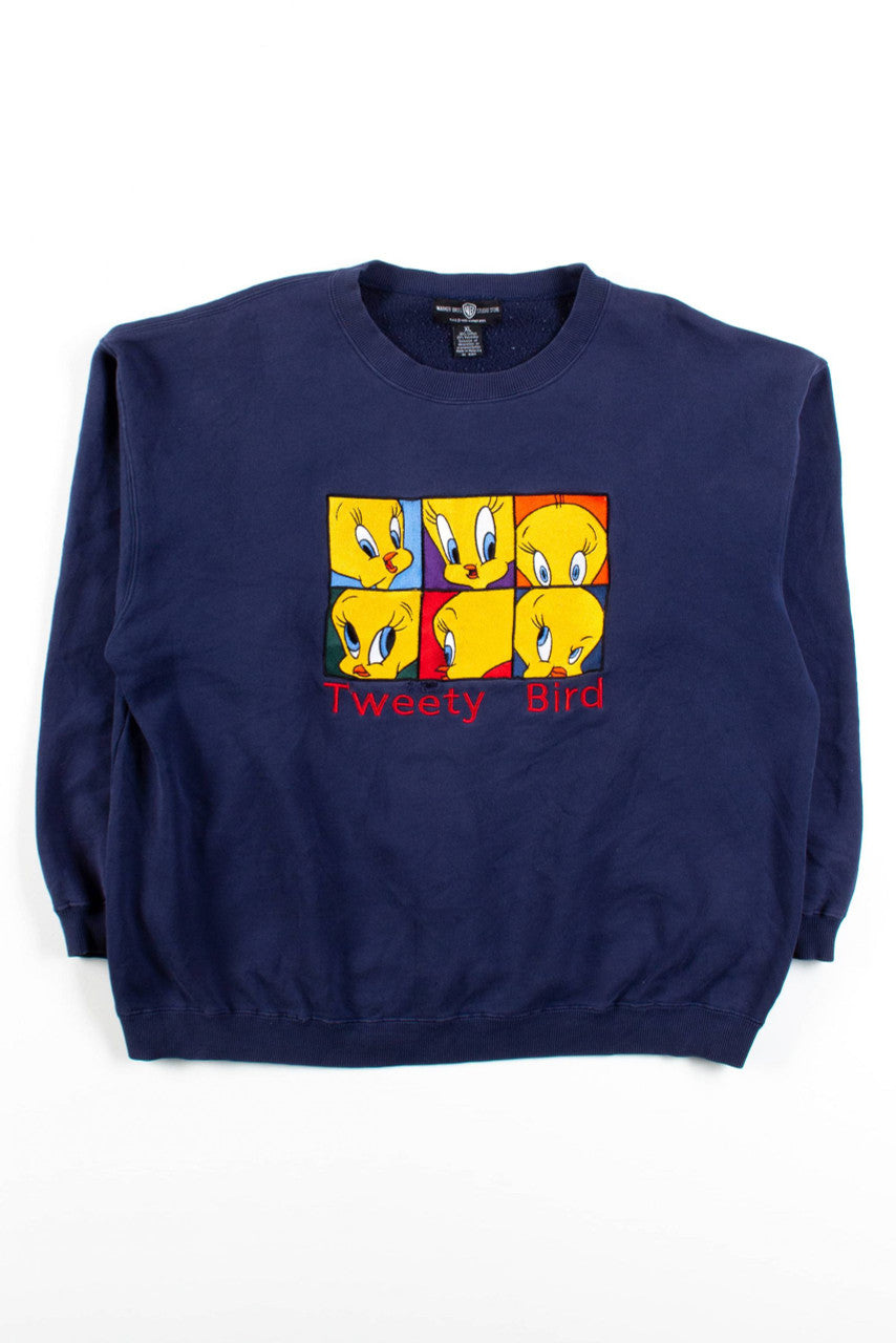 Vintage Tweety Bird Portraits Sweatshirt