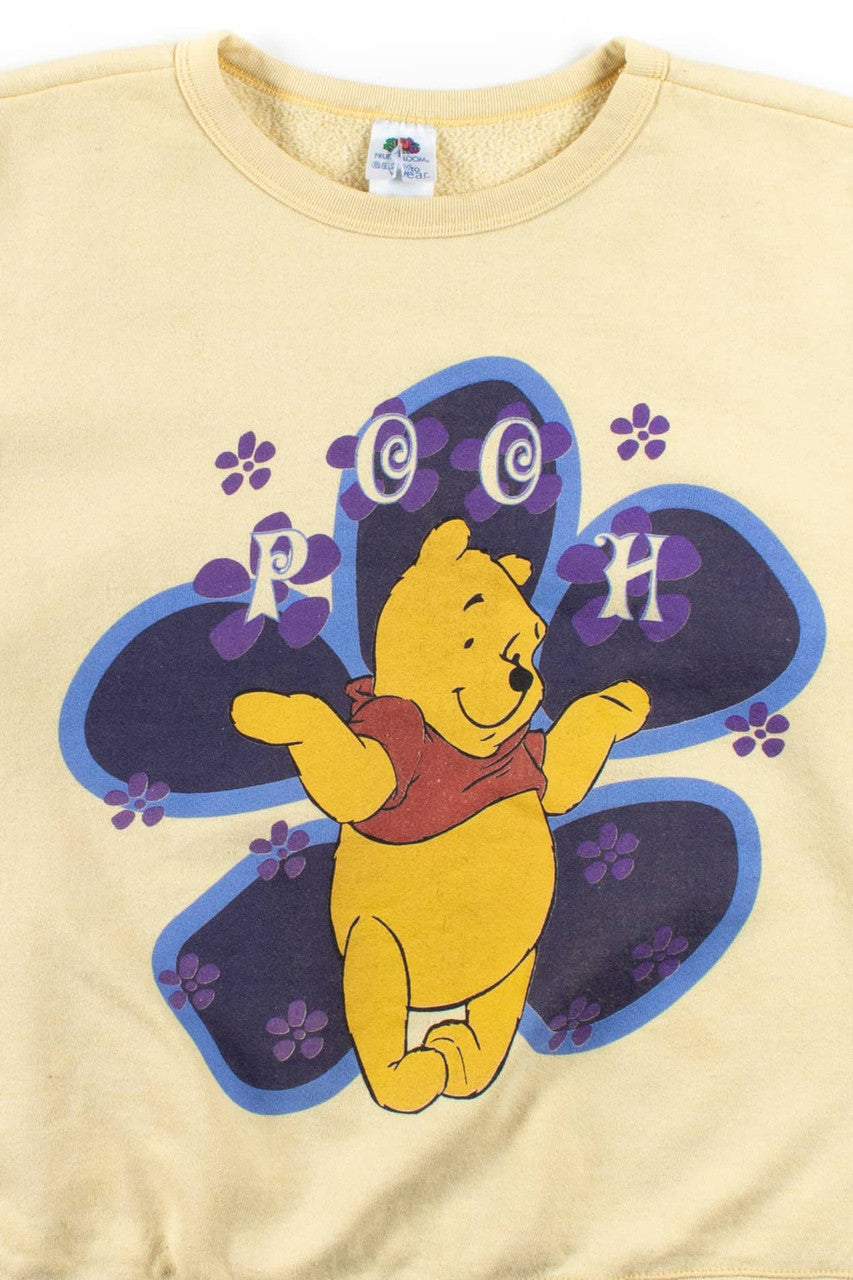 Vintage Winnie The Pooh Flower Sweatshirt