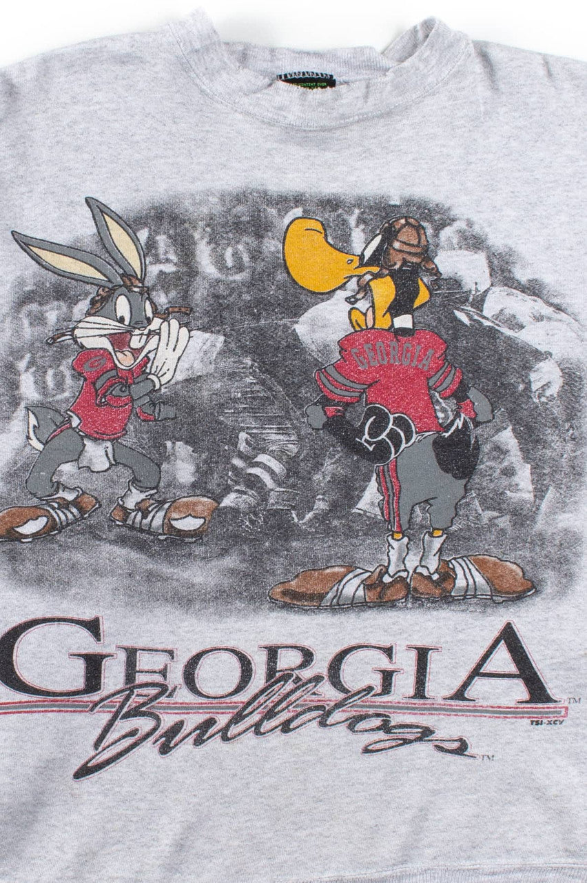 Vintage Georgia Bulldogs Looney Tunes Sweatshirt