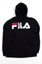 Black FILA Sport Hoodie