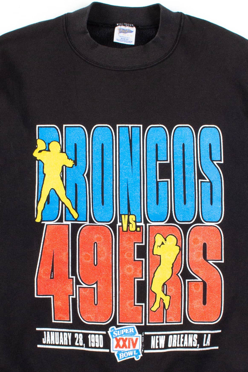 Vintage Super Bowl XXIV Sweatshirt (1990)