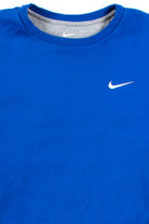Blue Nike Swoosh Sweatshirt