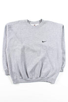 Gray Nike Swoosh Sweatshirt