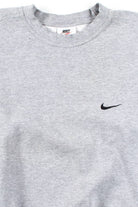 Gray Nike Swoosh Sweatshirt