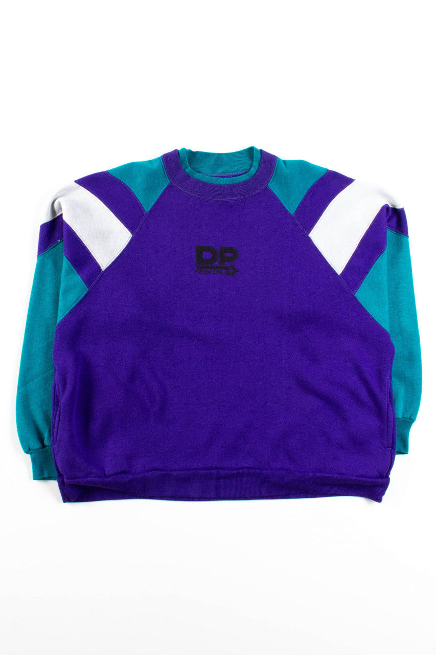 Vintage DP Color Block Sweatshirt