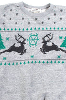 Vintage Fair Isle Reindeer Sweatshirt