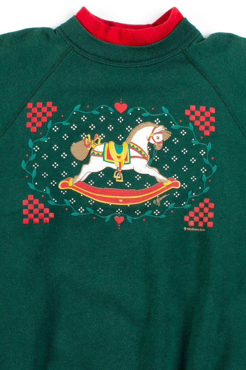 Vintage Rocking Horse Sweatshirt