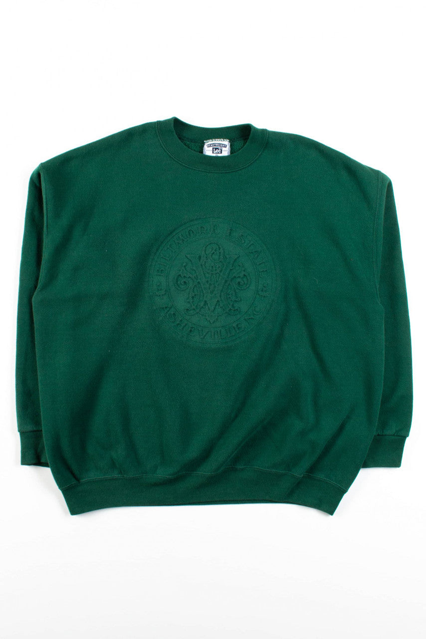 Vintage Embossed Biltmore Estate Sweatshirt