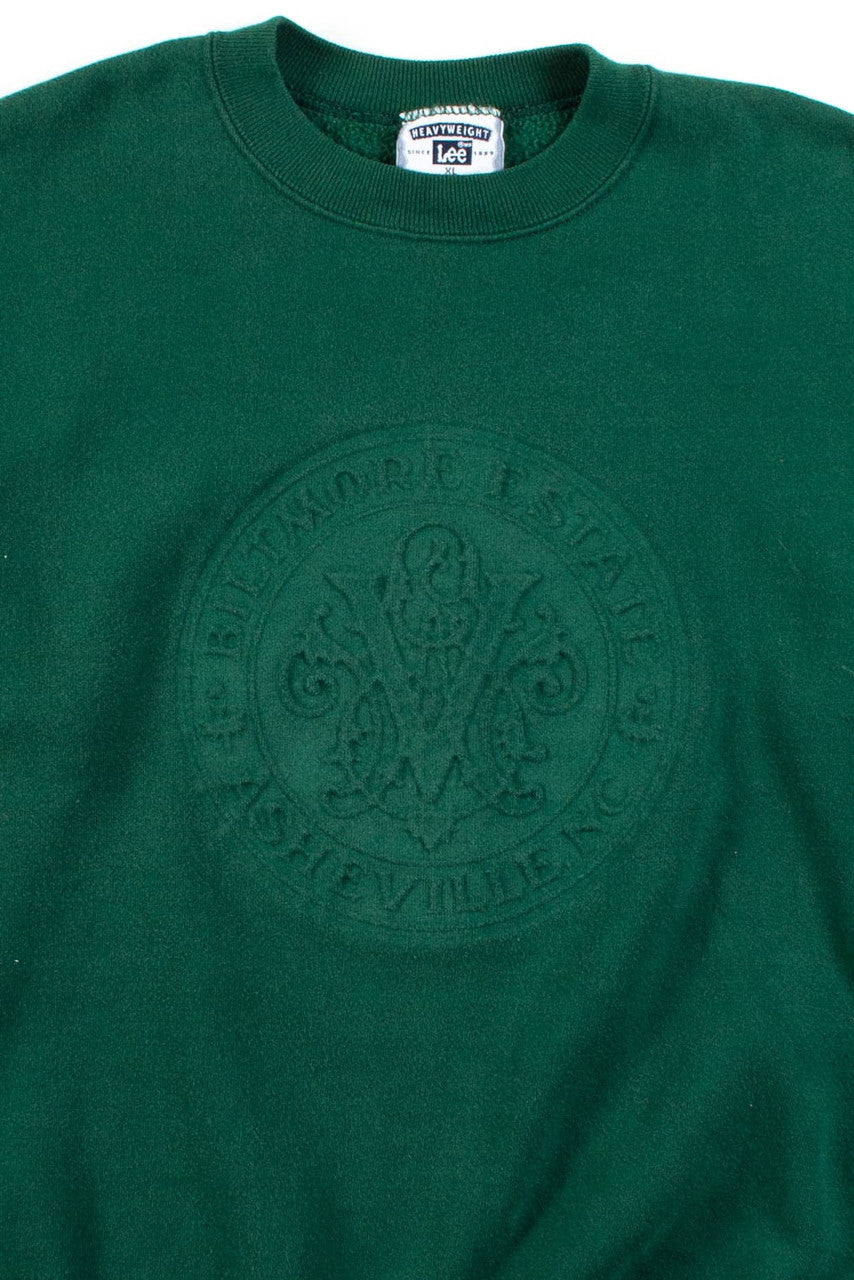 Vintage Embossed Biltmore Estate Sweatshirt