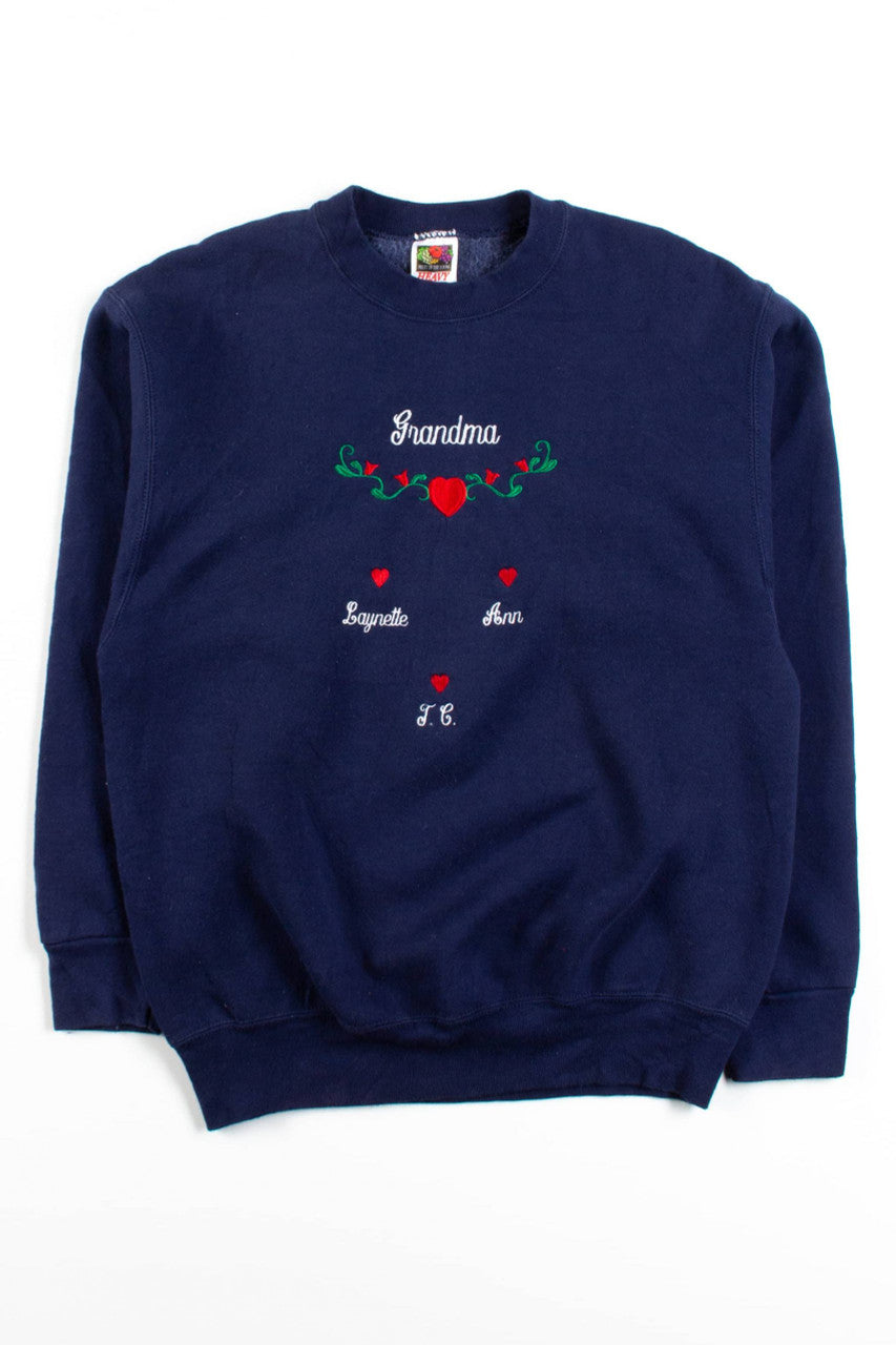 Grandma, Laynette, Ann, & J.C Vintage Sweatshirt
