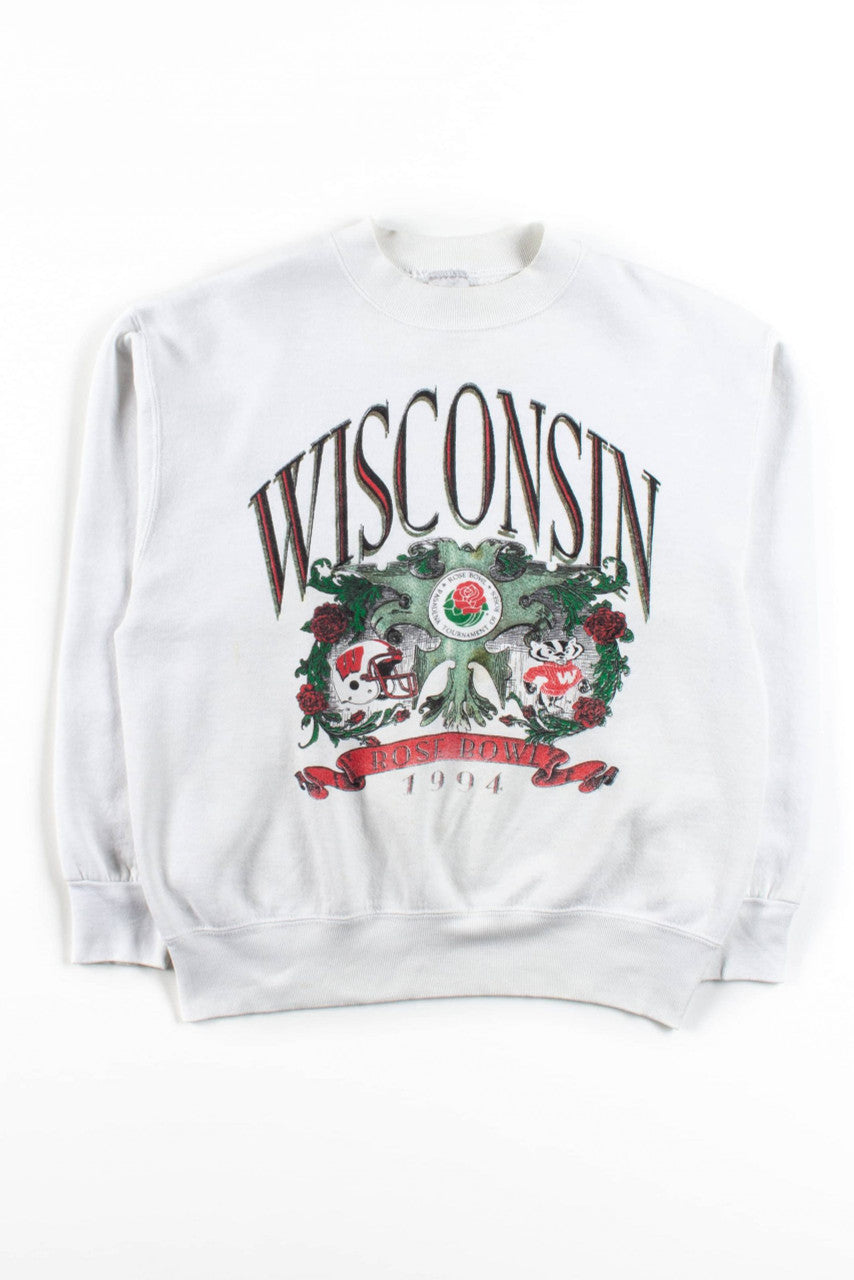 Vintage Wisconsin Rose Bowl Sweatshirt (1994)