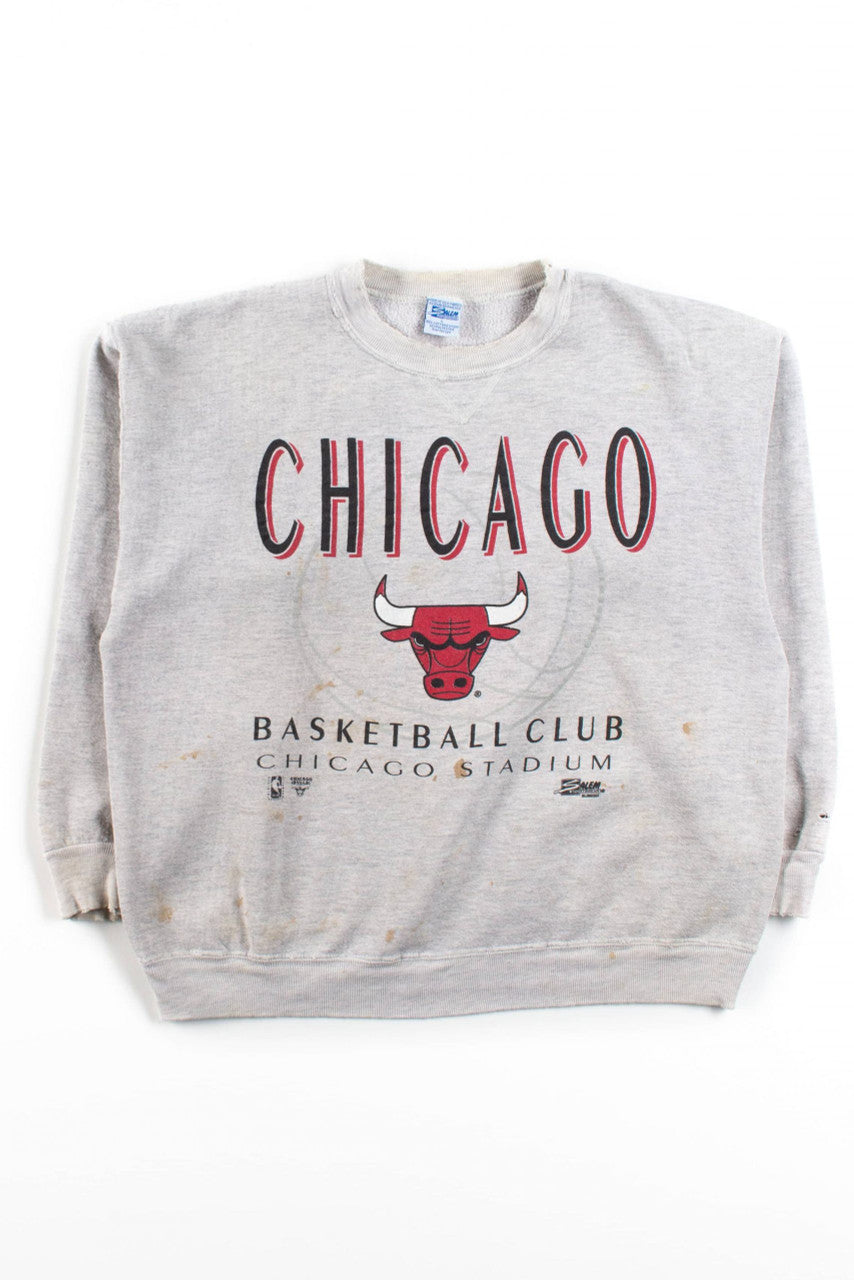 Vintage Distressed Chicago Bulls Sweatshirt