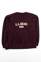 Vintage Brown L.L. Bean 1912 Sweatshirt
