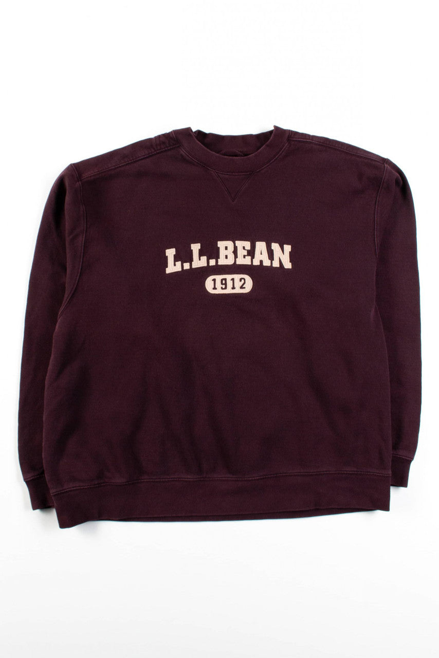 Vintage Brown L.L. Bean 1912 Sweatshirt