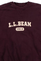 Vintage Brown L.L. Bean 1912 Sweatshirt