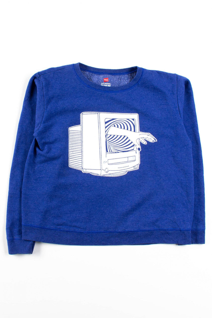Ragstock Original Screen Print Videodrome Sweatshirt (M) 6