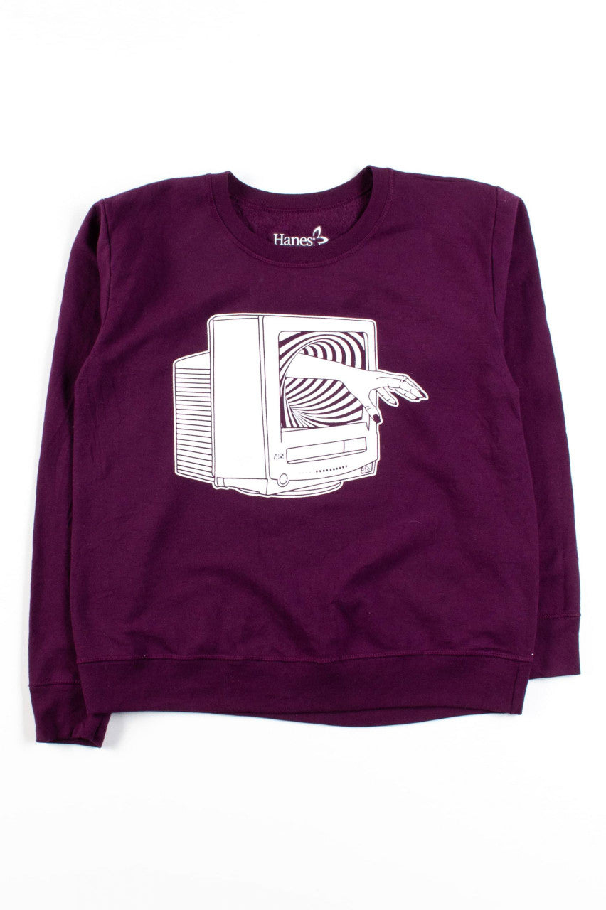 Ragstock Original Screen Print Videodrome Sweatshirt (M) 3