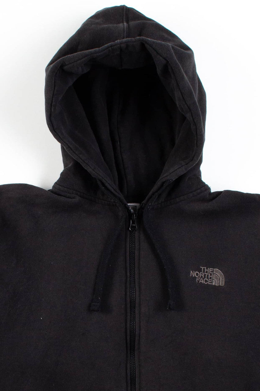 Black North Face Zip Hoodie