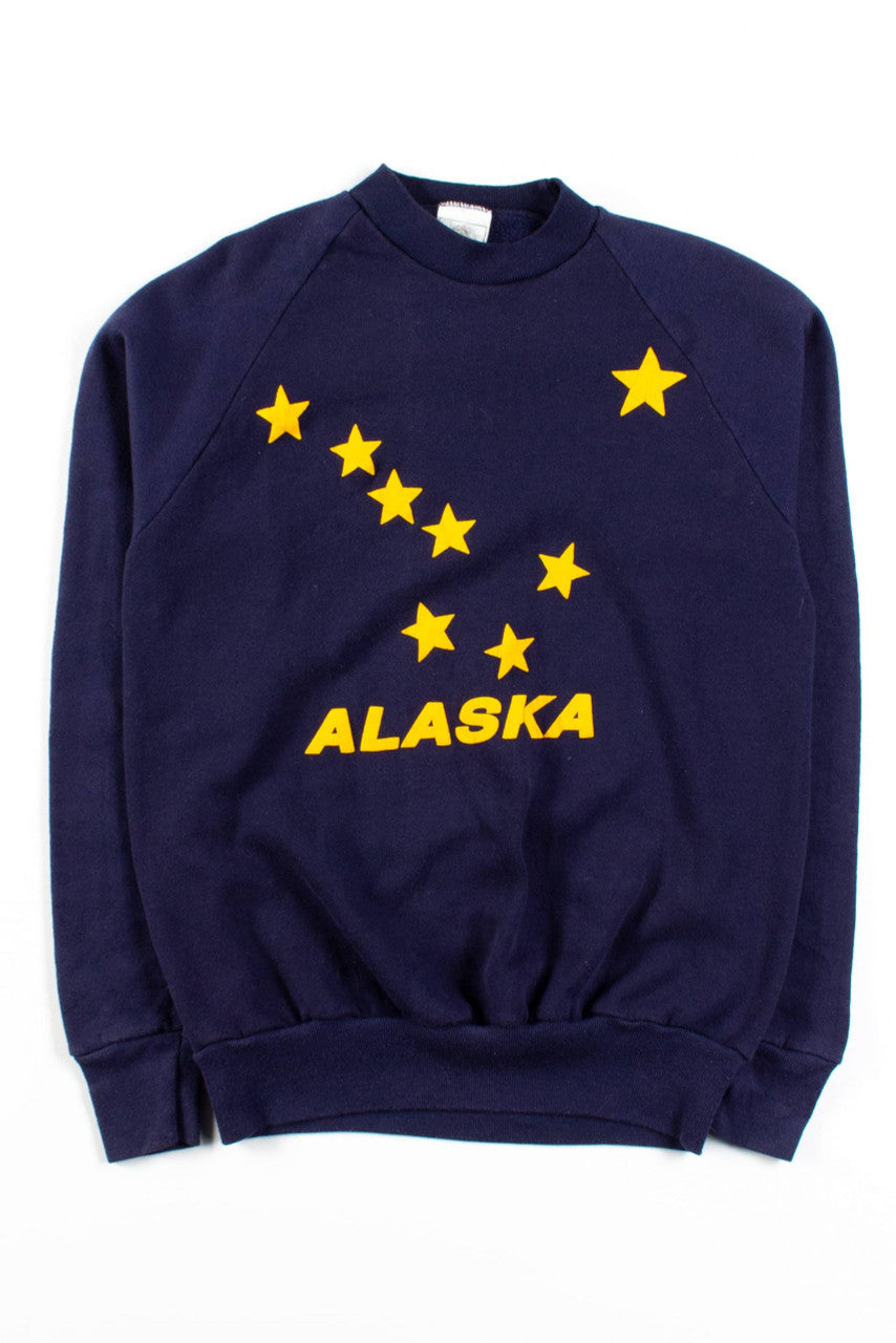 Vintage Alaska Constellation Sweatshirt