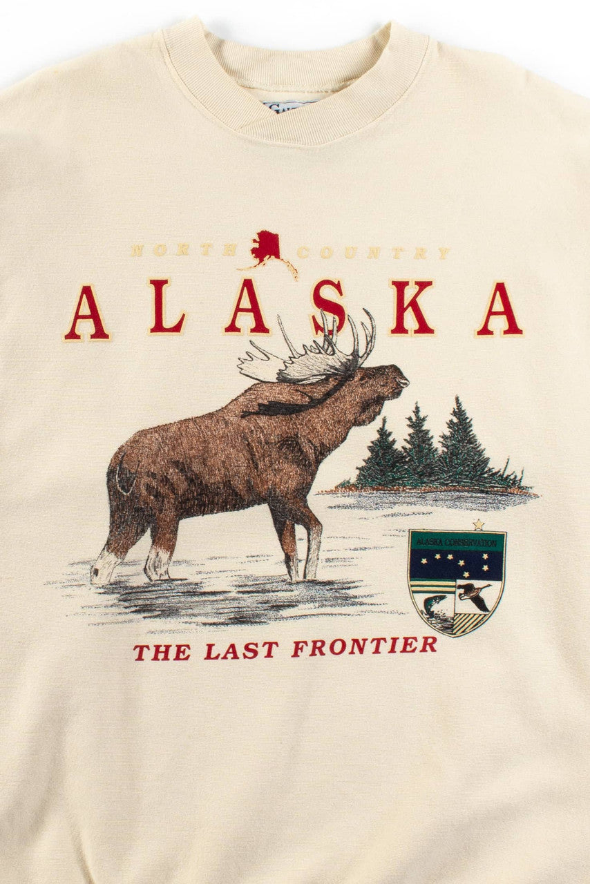 Alaska: The Last Frontier Vintage Sweatshirt