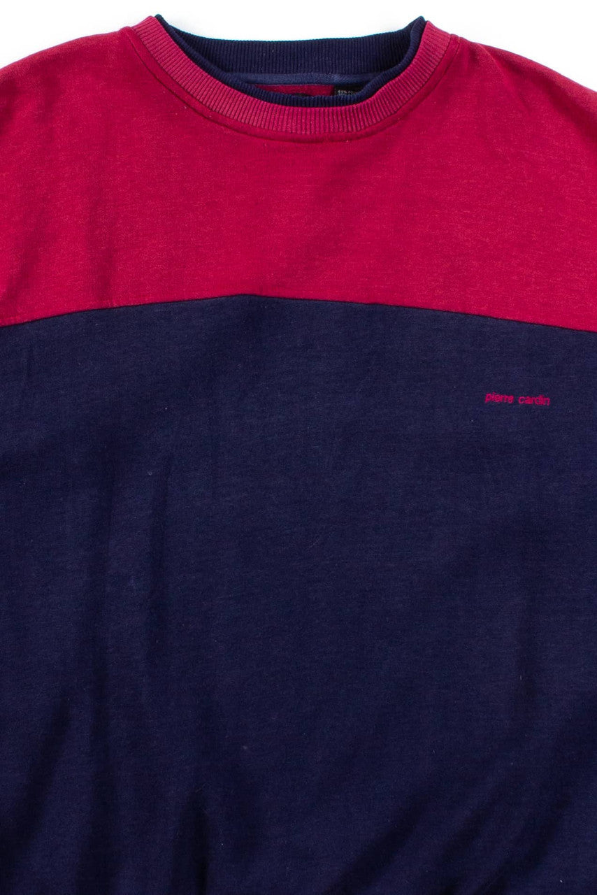 Vintage Pierre Cardin Color Block Sweatshirt
