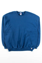 Russell Athletic Plain Blue Sweatshirt
