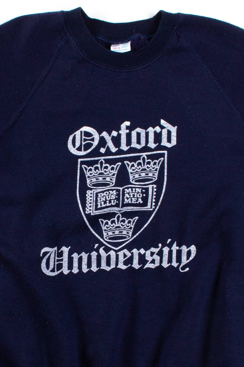 Vintage Oxford University Sweatshirt 1