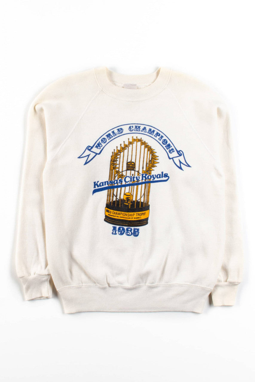 Vintage Kansas City Royals World Champions Sweatshirt (1985)