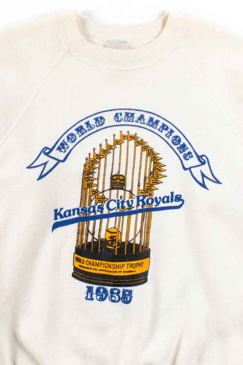Vintage Kansas City Royals World Champions Sweatshirt (1985)