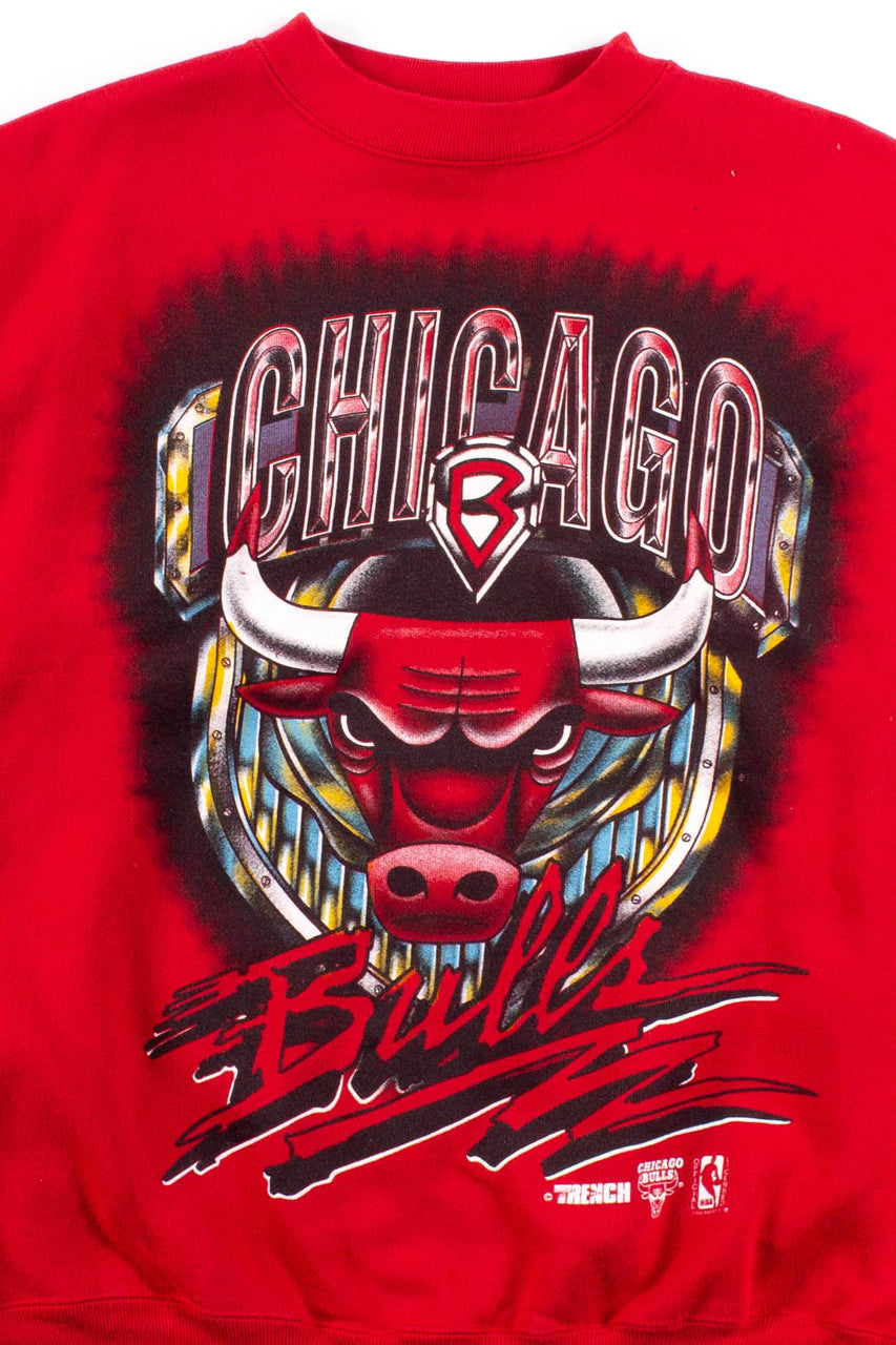 Vintage Chicago Bulls Shield Sweatshirt (1990s)