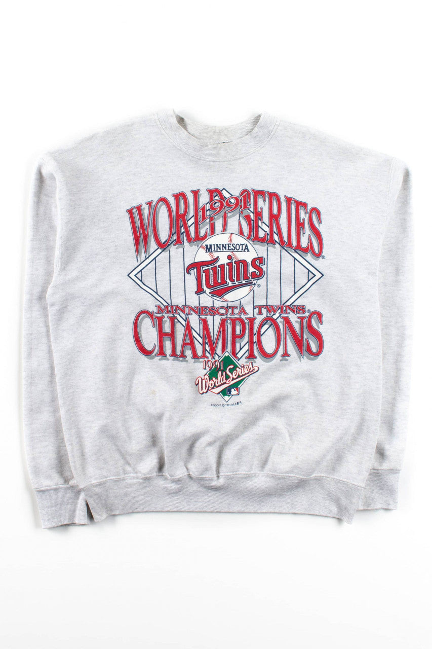 Vintage Minnesota Twins World Champions Sweatshirt (1991)