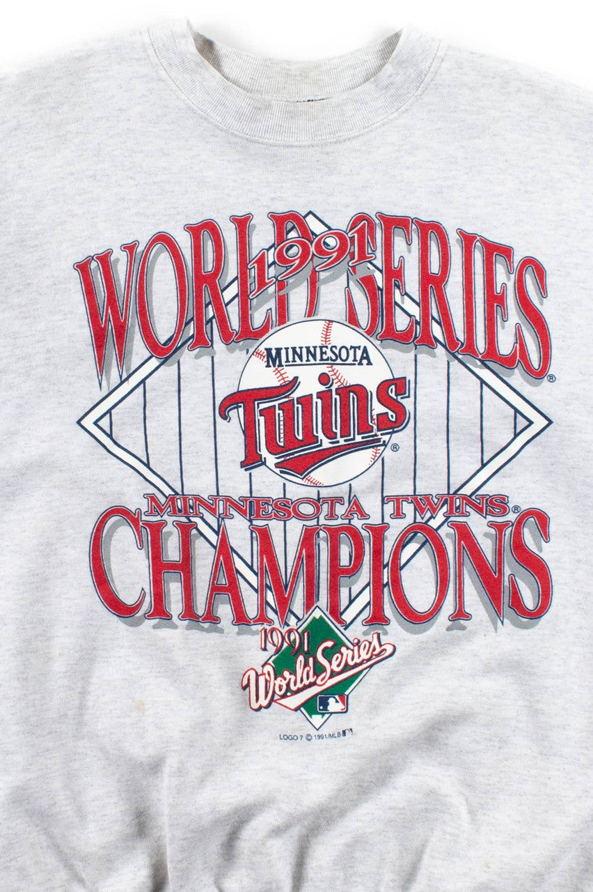 Vintage Minnesota Twins World Champions Sweatshirt (1991)