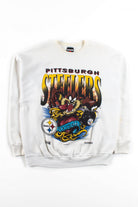 Vintage Pittsburgh Steelers Taz Sweatshirt (1995)