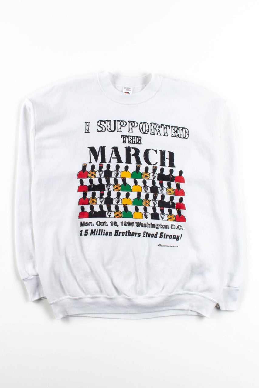 Vintage March On D.C. Sweatshirt (1995)