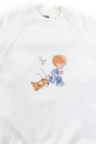 Vintage Cross Stich Press On Sweatshirt