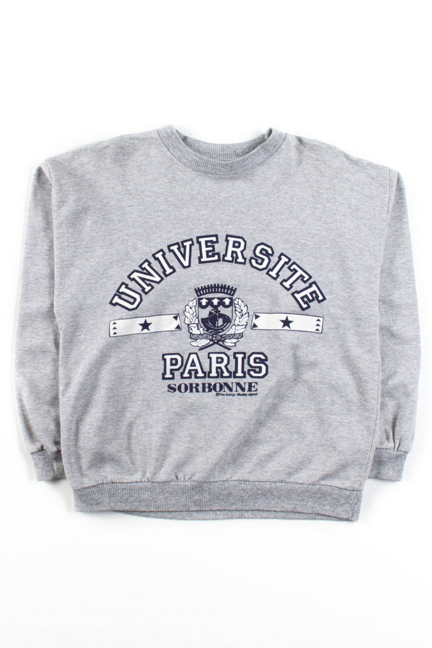 Vintage Universite Paris-Sorbonne Sweatshirt