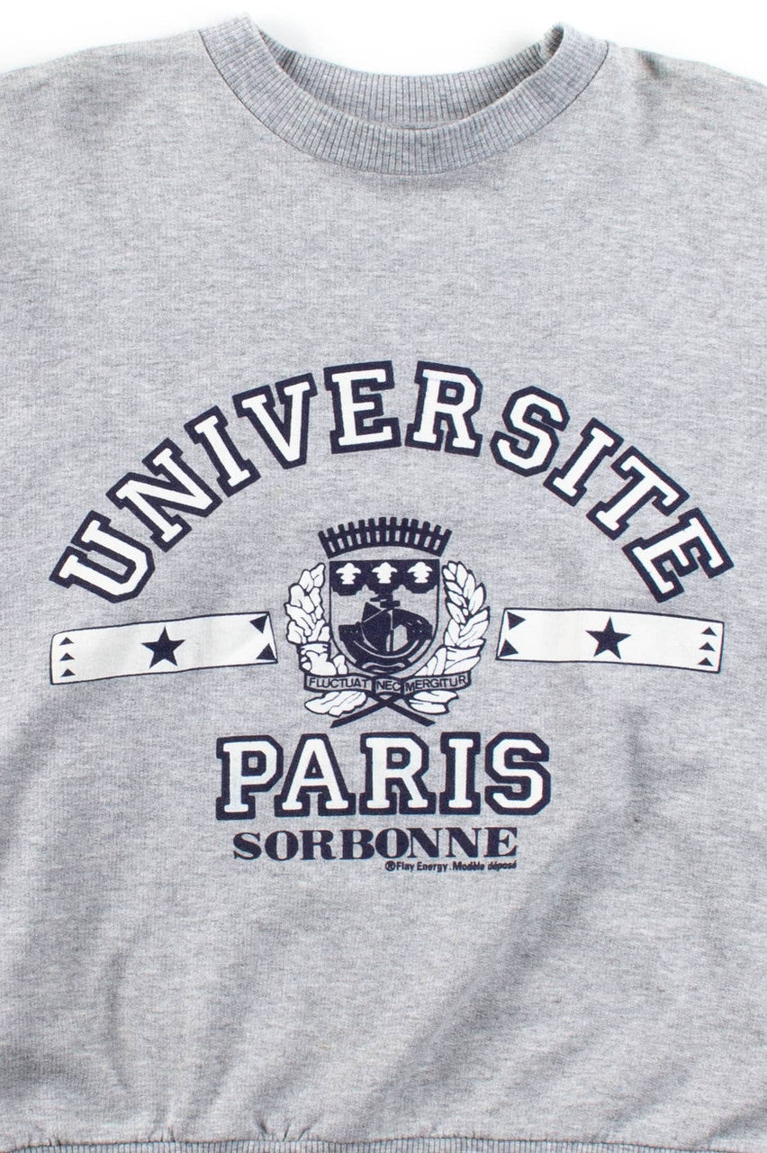 Vintage Universite Paris-Sorbonne Sweatshirt