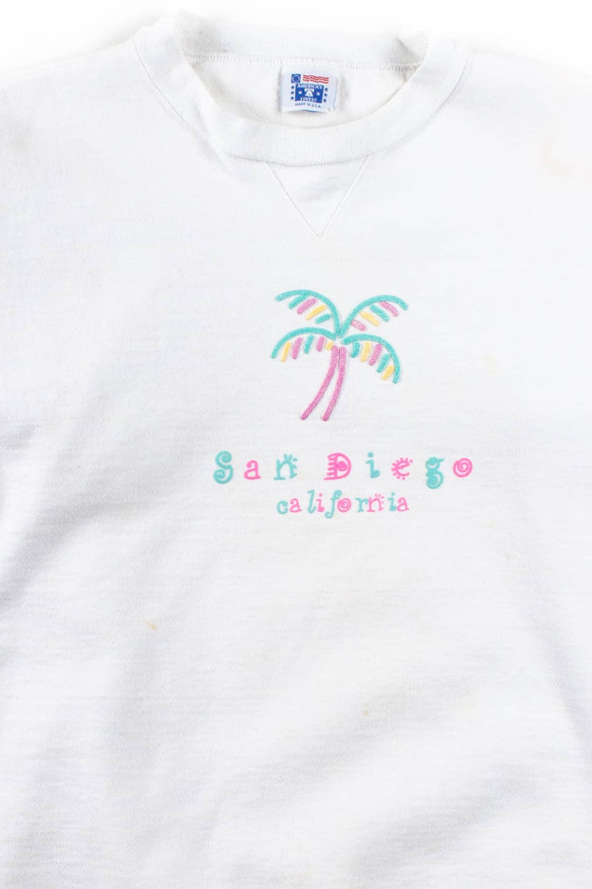 Vintage San Diego Palm Tree Sweatshirt