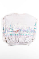 Vintage Winter Cabin Sweatshirt