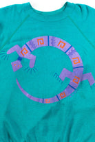 Vintage Distressed Lizard Circle Sweatshirt
