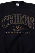 Vintage Black Kansas City Chiefs Sweatshirt (1996)