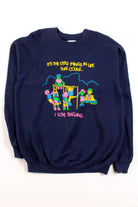 Vintage I Love Teaching Sweatshirt