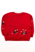 Vintage Kittens & Hearts Collared Sweatshirt