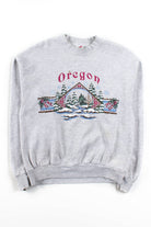 Vintage Oregon Winter Sweatshirt