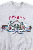 Vintage Oregon Winter Sweatshirt
